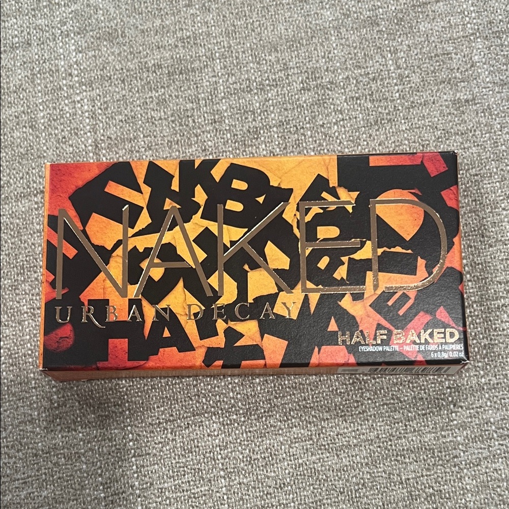 Urban Decay Naked Half Baked Palette - Bold Red and Orange